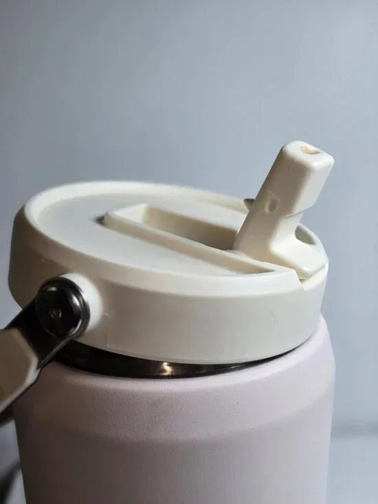 Stanley 40 Oz. Ice Flow Pink Stainless Tumbler, Vacuum Insulated Water Bottle - Picture 6 of 8